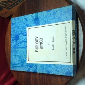 Vintage biology bingo like new everything's